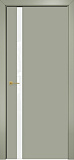 Дверь Оникс Престиж 1 эмаль RAL 7038, триплекс белый
