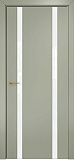Дверь Оникс Престиж 2 эмаль RAL 7038, триплекс белый