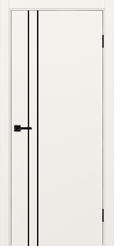 Дверь Эко 205 бежевый молдинг SB, кромка ABS, глухая