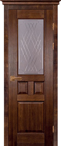 Недавно просмотренные - Дверь ДР массив дуба Тоскана античный орех, стекло
