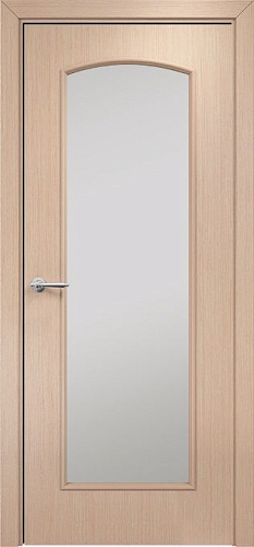 Дверь Оникс Глория беленый дуб, сатинат