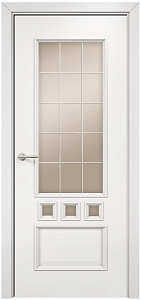 Недавно просмотренные - Дверь Оникс Амстердам эмаль белая, сатинат с внутренней решеткой