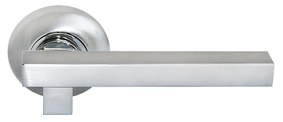 Межкомнатная ручка Morelli MH18, матовый хром/хром