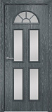 Дверь Оникс Бостон дуб седой, сатинат