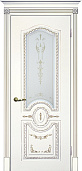 Схожие товары - Дверь Текона эмаль Smalta 11 белый RAL 9003 патина золото, остекленная