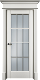 Дверь Оксфс эмаль RAL 9010, сатинат