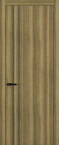 Дверь Z K15 toppan дуб серый, молдинг черный, глухая