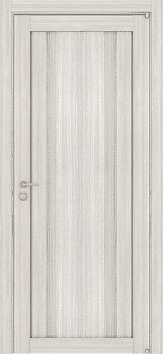 Дверь ДР экошпон Eco-Light 2190 капучино велюр, стекло