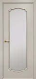 Дверь Оникс Венеция 2 эмаль латте, сатинат