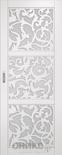 Перегородка Оникс №2 эмаль белая, Р-№2, сатинат белый