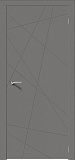 Дверь V Лоярд эмалит Севилья 26 софт графит, глухая