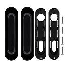 Недавно просмотренные - Ручка для раздвижной двери SOFT LINE SL-010 BL черный