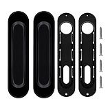 Ручка для раздвижной двери SOFT LINE SL-010 BL черный