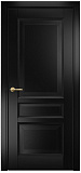 Дверь Оникс Тоскана 3 эмаль черная, глухая