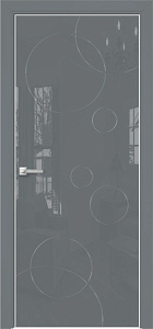 Недавно просмотренные - Дверь Оникс Арт, лакобель серый RAL 7040, гравировка №3
