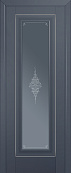 Схожие товары - Дверь ProfilDoors 24U антрацит, молдинг серебро, стекло кристалл графит