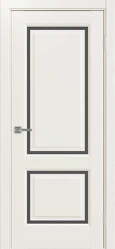 Дверь Эко Neo 602С.2121 бежевый, сатинат графит