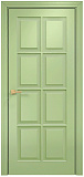 Дверь Оникс Неаполь фрезерованная эмаль фисташковая, глухая