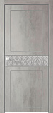 Дверь V Лоярд эмалит Севилья 07 бетон светлый, глухая