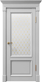 Недавно просмотренные - Дверь ДР Римини экошпон 80002 серена светло-серый, сатинато белое золото