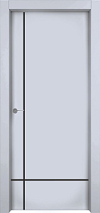 Недавно просмотренные - Дверь 1001-М3 эмаль RAL 7047, молдинг черный, глухая
