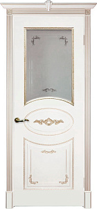Недавно просмотренные - Дверь Камелия эмаль белая патина шампань, сатинато белое