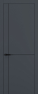 Недавно просмотренные - Дверь Z K17 полипропилен  графит премьер, молдинг черный, глухая