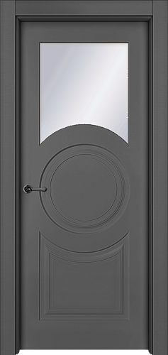 Дверь Мтс эмаль RAL 9005, сатинат