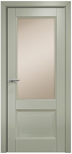 Недавно просмотренные - Дверь Оникс Тоскана 2 эмаль RAL 7038, сатинат бронза
