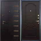Недавно просмотренные - Входная металлическая дверь Лекс Витязь Черный шелк/панель №13 Венге