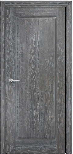 Дверь Оникс Италия 1 дуб седой, глухая