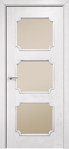 Недавно просмотренные - Дверь Оникс Валенсия эмаль белая патина серебро, сатинат бронза