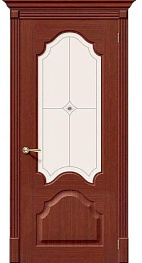 Недавно просмотренные - Дверь Браво Афина макоре Ф-15, стекло белое художественное
