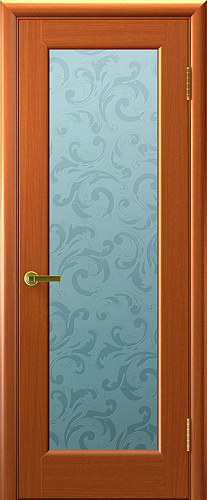 Дверь ДР Gracia Лаура темный анегри, стекло