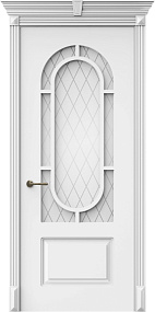 Недавно просмотренные - Дверь Менуэт эмаль белая, сатинат Кристалл