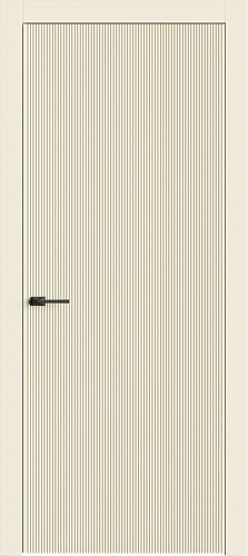 Дверь Лайн1 эмаль RAL 9001, глухая