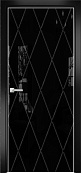Схожие товары - Дверь Оникс Арт, лакобель черный RAL 9005, гравировка №11