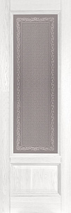 Недавно просмотренные - Дверь Ока массив дуба цельные ламели Аристократ №4 эмаль белая, стекло графит с наплавом