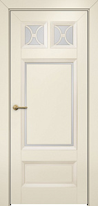 Недавно просмотренные - Дверь Оникс Шанель 2 фрезерованная эмаль слоновая кость, сатинато с решеткой