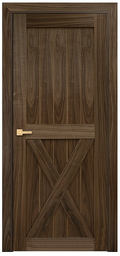 Дверь Оникс Лофт №5 американский орех, глухая