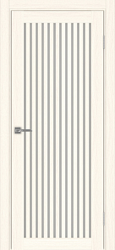 Дверь Эко 543.2 ясень светлый, сатинат