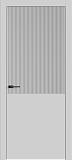 Дверь Лайн7 эмаль RAL 7047, глухая