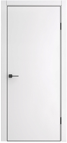 Дверь L-50 белый жемчуг кромка AL, глухая