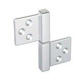 Петля накладная CH-S 85*82*3,25 SC матовый хром