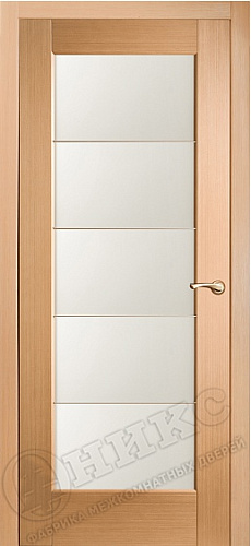 Дверь Оникс Техно анегри, триплекс с молдингами