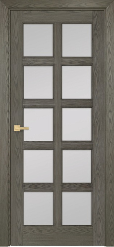 Дверь Оникс Вена 2 дуб арктик, сатинат