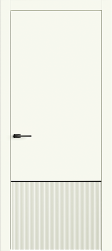 Дверь Лайн9М эмаль RAL 9010, глухая
