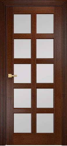 Дверь Оникс Вена 2 каштан, сатинат