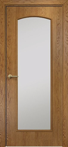 Дверь Оникс Глория дуб золотистый, сатинат