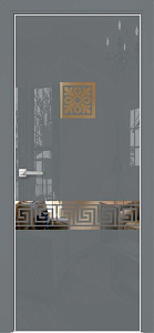 Недавно просмотренные - Дверь Оникс Арт, лакобель серый RAL 7040, зеркало №21.1